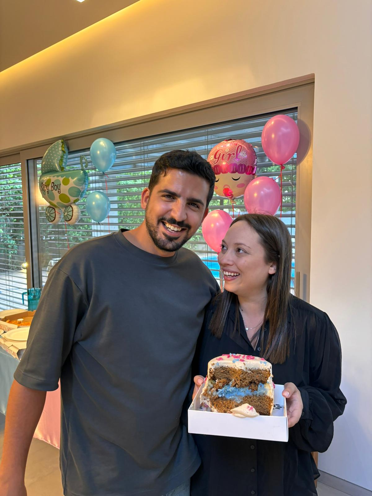 עוגת חשיפת מין לתינוק 🎀💙🐶